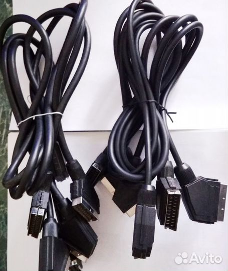 Scart-scart кабели - 21Pin (In/Out). 1,05/1,35 м