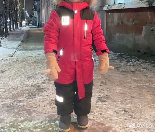 Зимний комбинезон для девочки 116