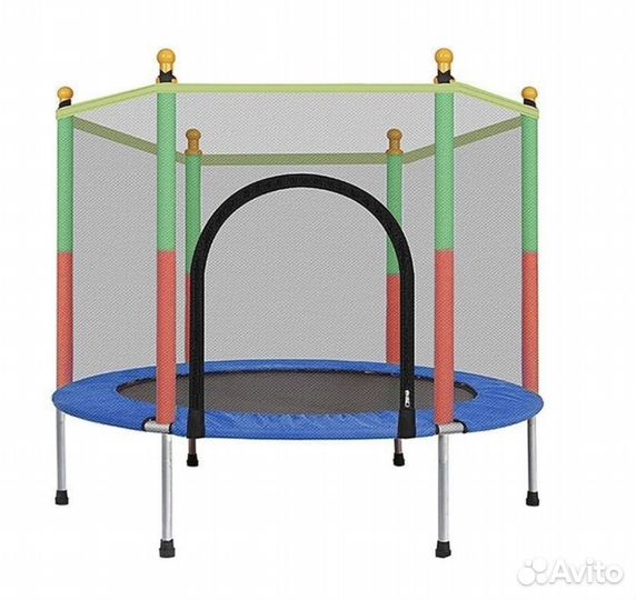 Батут детский диаметром 140 см
