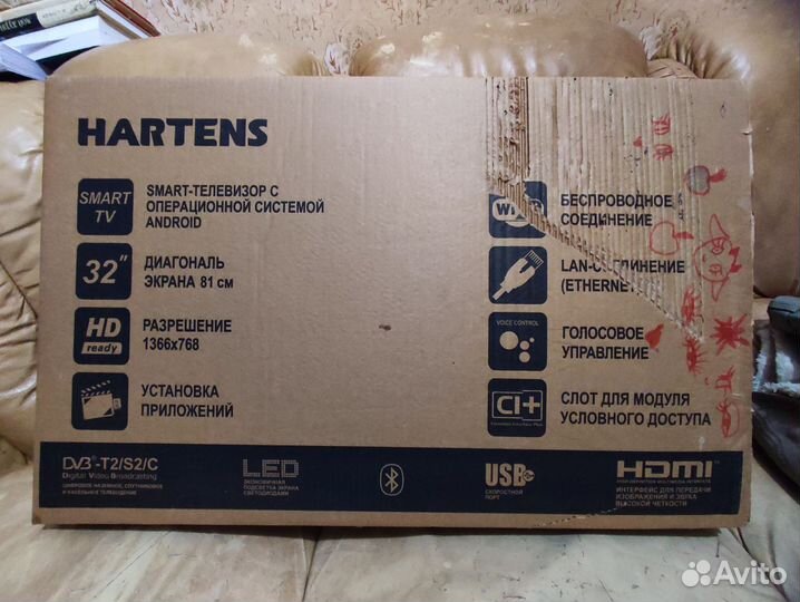 Телевизор SMART tv Hartens