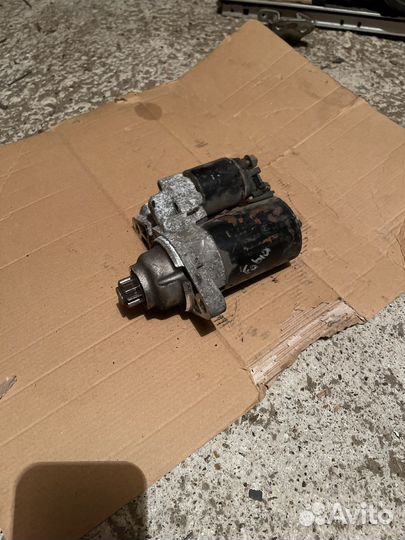 Стартер на Skoda Fabia