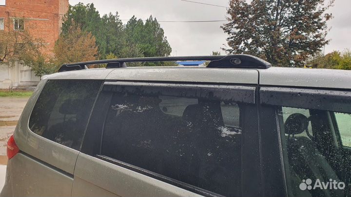 Рейлинги на крышу Хонда Элюзион, черные