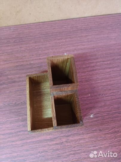 Органайзер для канцелярии деревянный