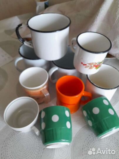 Пиалы,кружки большие,чашки чайные