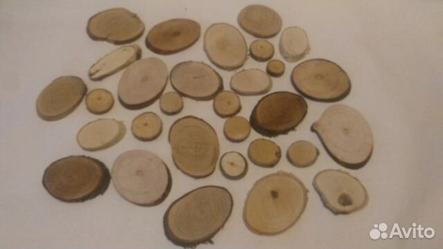 Спилы из дерева для декора