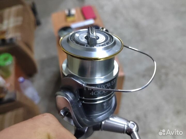 Катушка shimano twin power 4000s
