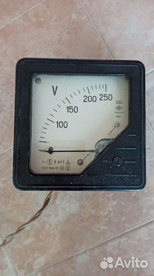 Вольтметр и амперметр