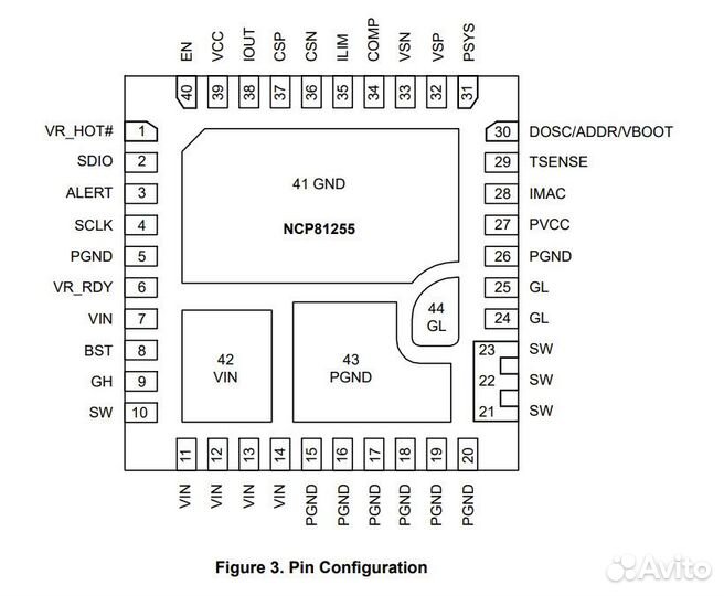 Микросхема NCP81255