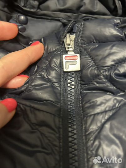 Пуховик мужской Fila р. М 48 размер хор. Сост