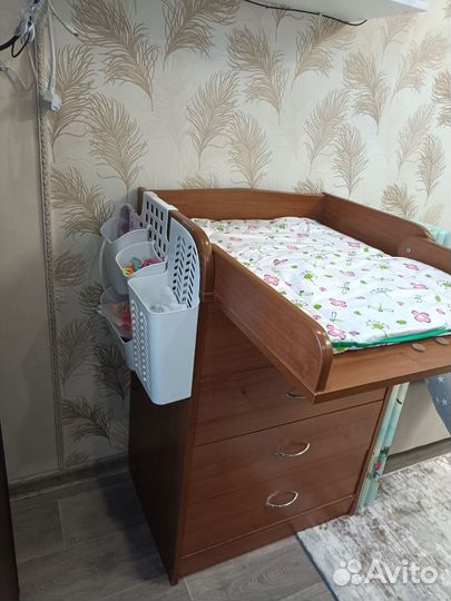 Пеленальный комод с матрасиком
