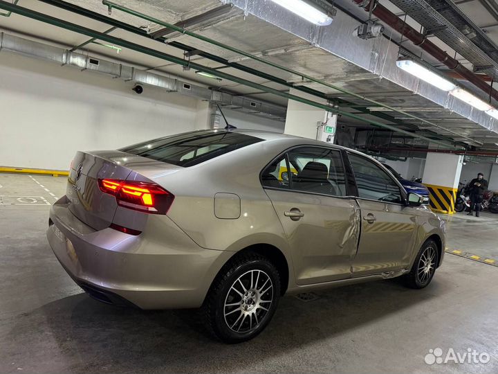 Volkswagen Polo 1.6 AT, 2020, битый, 56 562 км