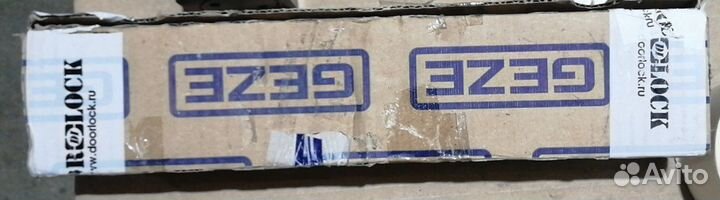 Доводчик geze TS3000 EN3 со скользящей тягой, кори