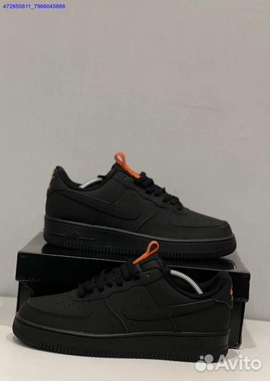 Nike Air Force 1 Low Matte Black / Olive