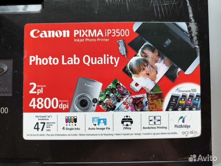 Принтер Canon pixma ip3500