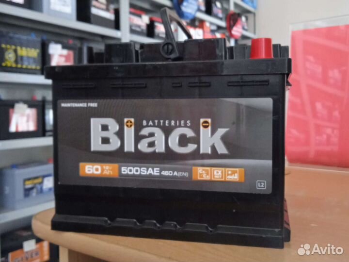 Автомобильный аккумулятор 60 прямой