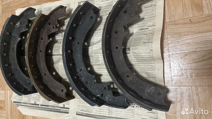 Колодки тормозные задние на бычок