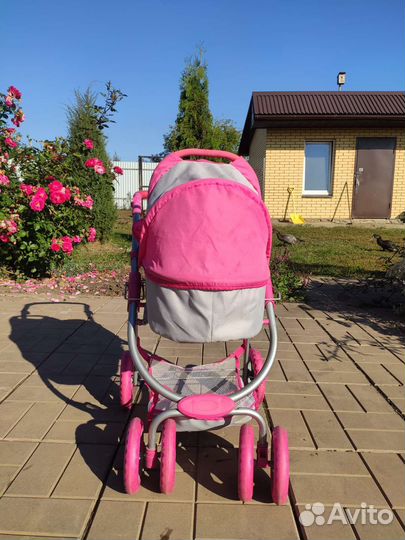Коляска трансформер 2 в 1 для кукол