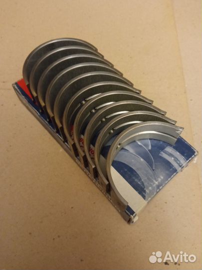Вкладыши коренные 1.00 на Газель,волга,УАЗ.змз др