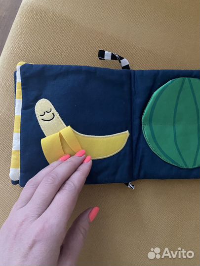 Мягкая развивающая книжка игрушка Икея