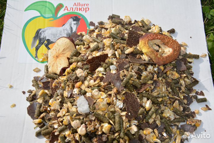 Мюсли для Лошадей и Пони Лёгкая Работа без Овса