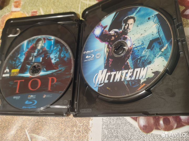 Киновселенная Marvel blu-ray