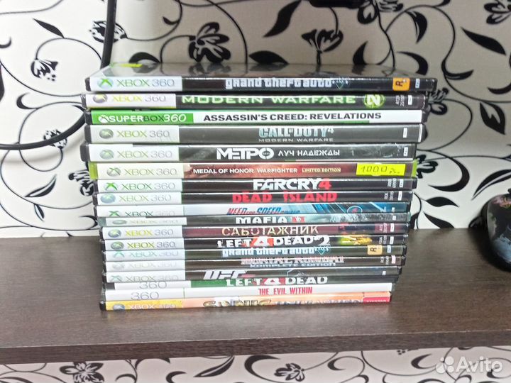 Диски на xbox 360