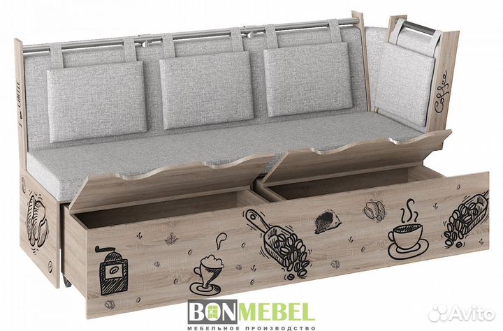 Кухонный диван со спальным местом Роденго