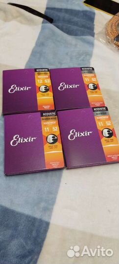 Струны для гитары Elixir, Daddario, оригинал