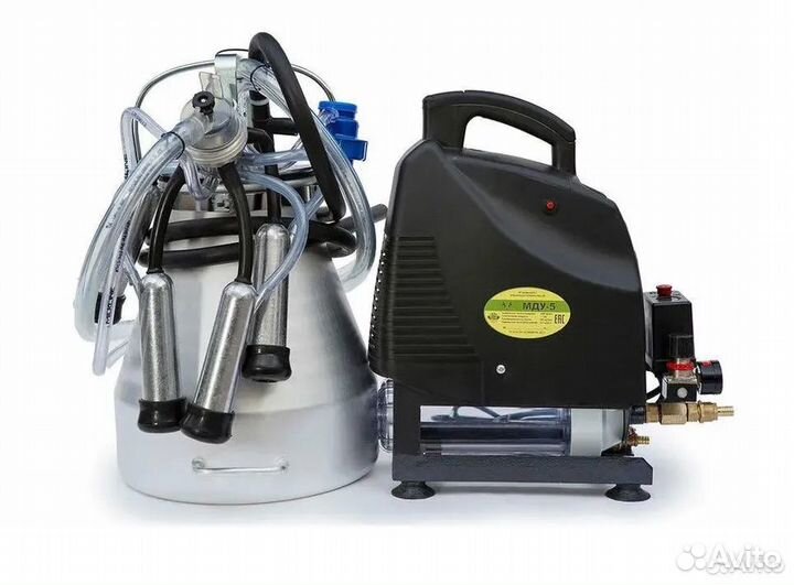 Доильный аппарат мду-5 (до 5 коров)