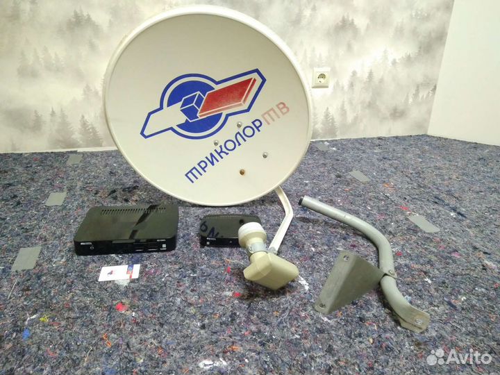 Комплект Триколор тв на 2 тв