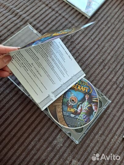 Warcraft лицензия. 2 cd в одном