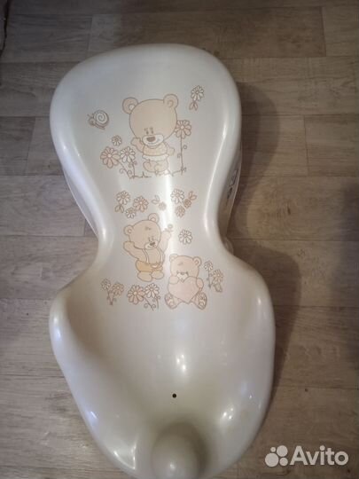 Ванночка детская с горкой