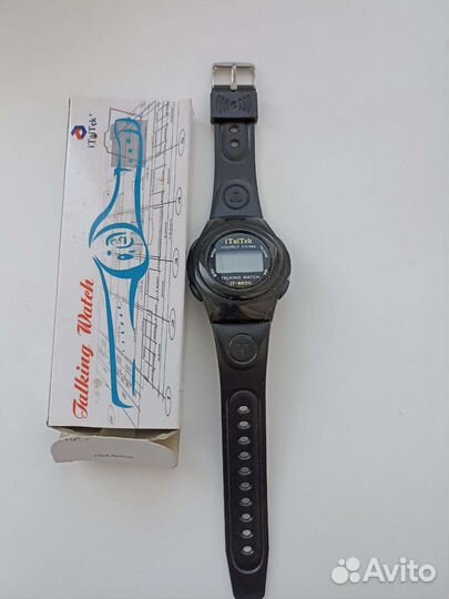 Часы talking watch model it 663 для слабовидящих