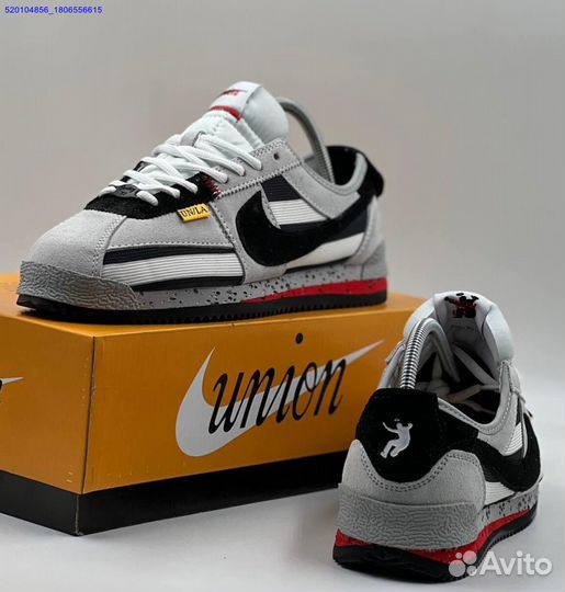 Кроссовки Nike Cortez Union Grey (Арт.79750)