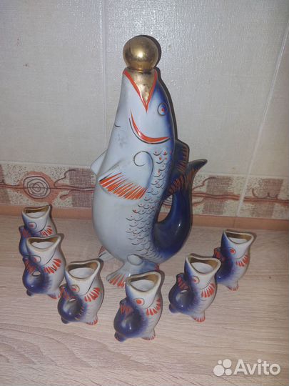 Фарфоровый набор Рыбы