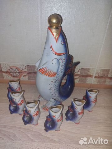 Фарфоровый набор Рыбы