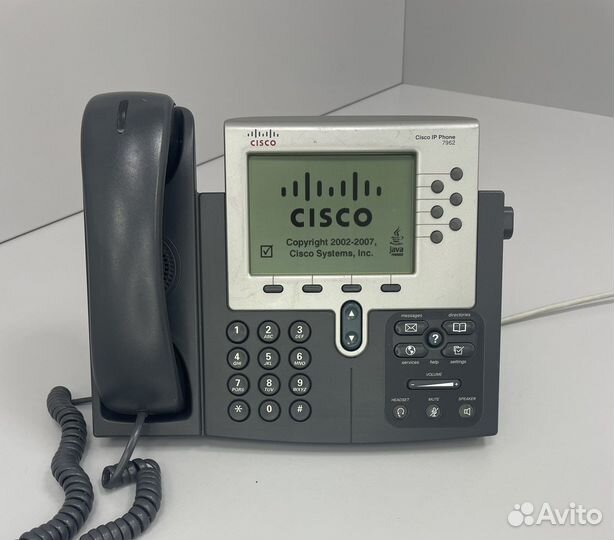 Ip телефон cisco IP Phone CP-7962G