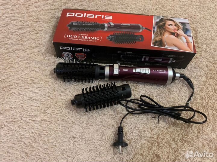 Фен расческа, стайлер Polaris