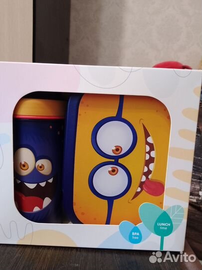 Ланьчбокс и бутылочка