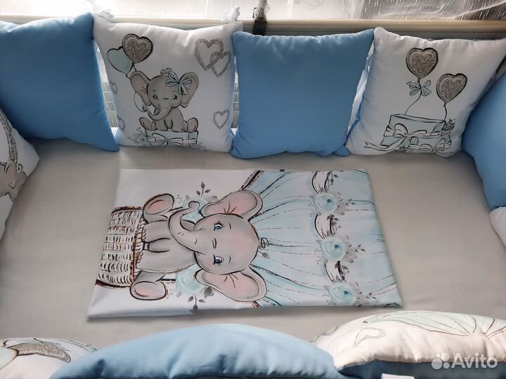 Бортики в кроватку