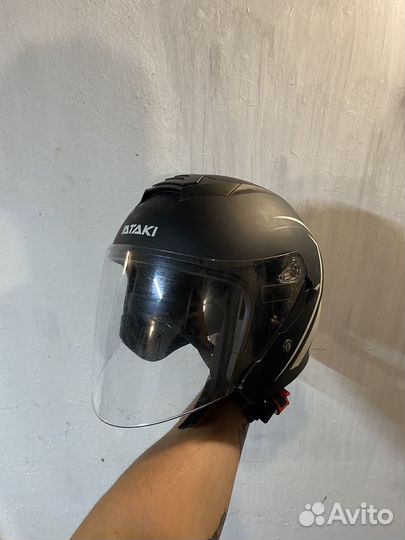Мотошлем открытый