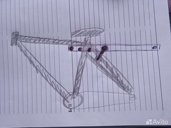 Багажник для горного велосипеда