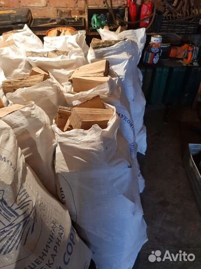 Дрова В мешках 50 кг