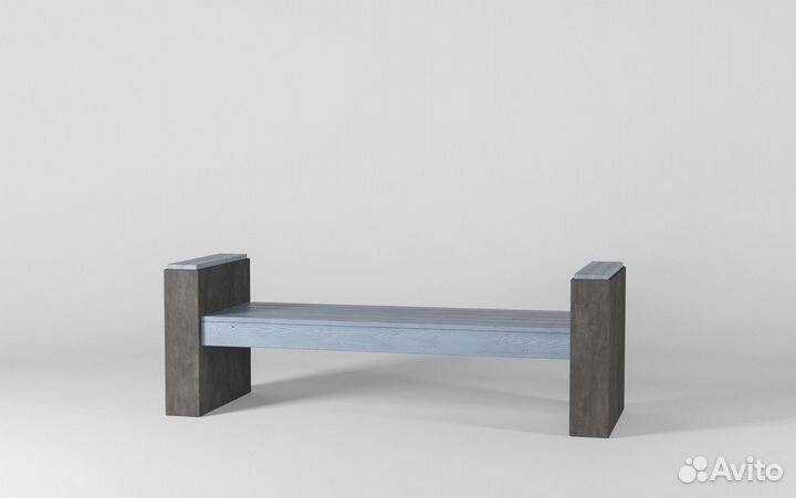 Бетонные лавочки на заказ и в наличии