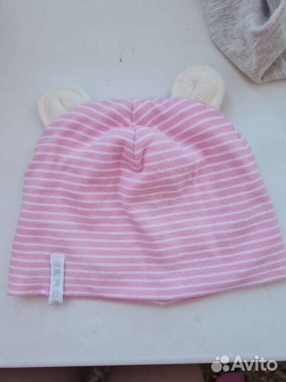 Шапочка для девочки весна-лето-осень