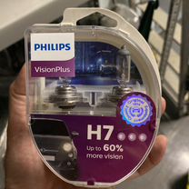 Лампочки h7 автомобильные Philips Vision Plus