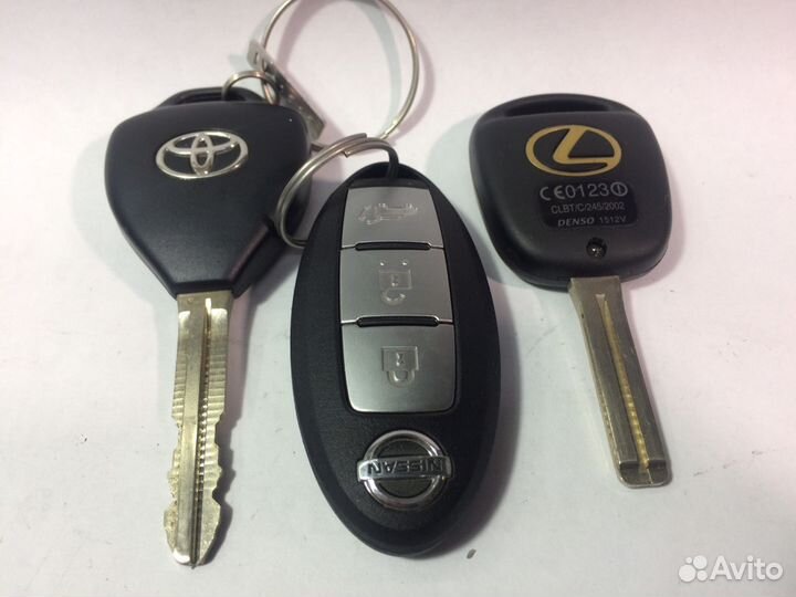 Изготовление ключей для автомобилей