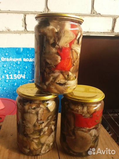 Грибы опята маринованные