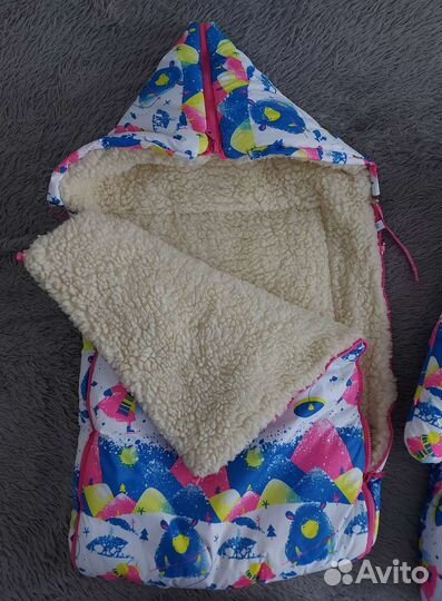 Конверт на выписку зимний