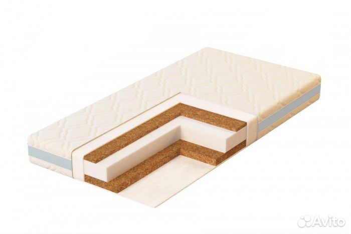 Детская кровать с матрасом 120х60